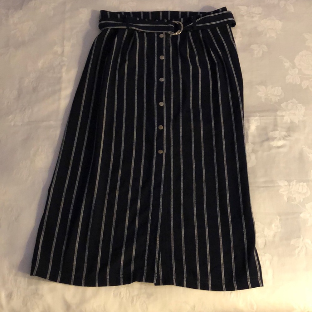 New Look Striped Skirt